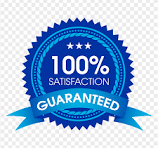 100% Satisfaction Guaranteed Badge