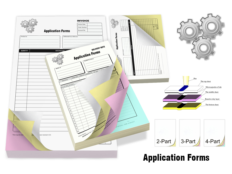 Custom Application Forms printing PK Custom Application Forms printing PK
