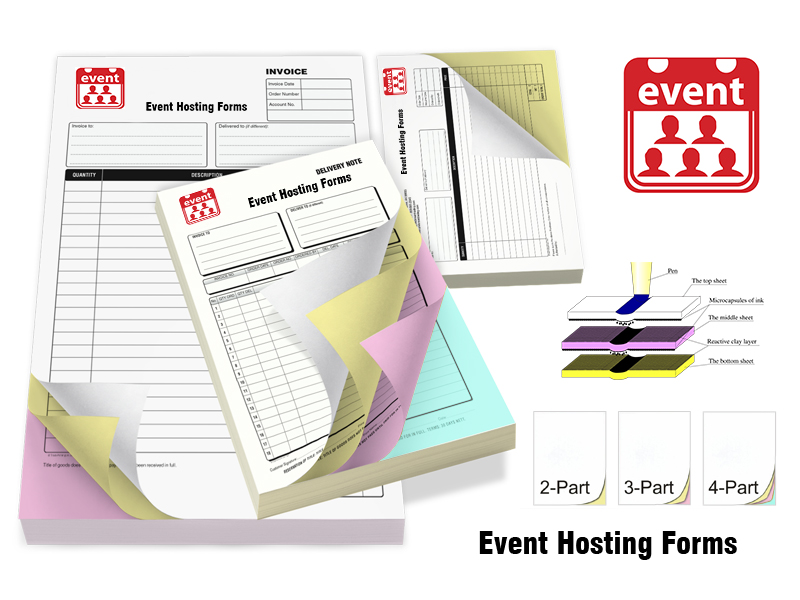 Custom Event Hosting Forms printing PK Custom Event Hosting Forms printing PK