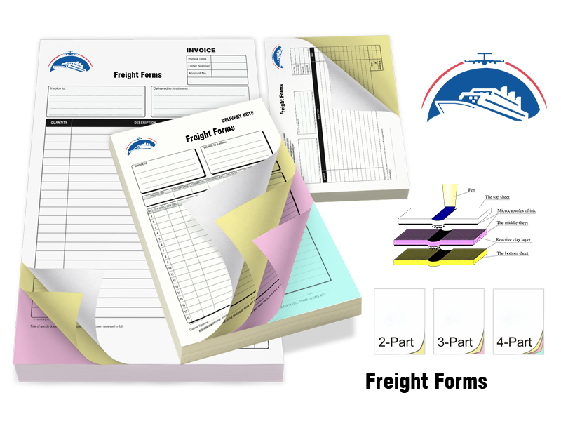 Custom Freight Forms printing PK Custom Freight Forms printing PK