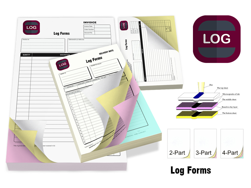 Custom Log Forms printing PK