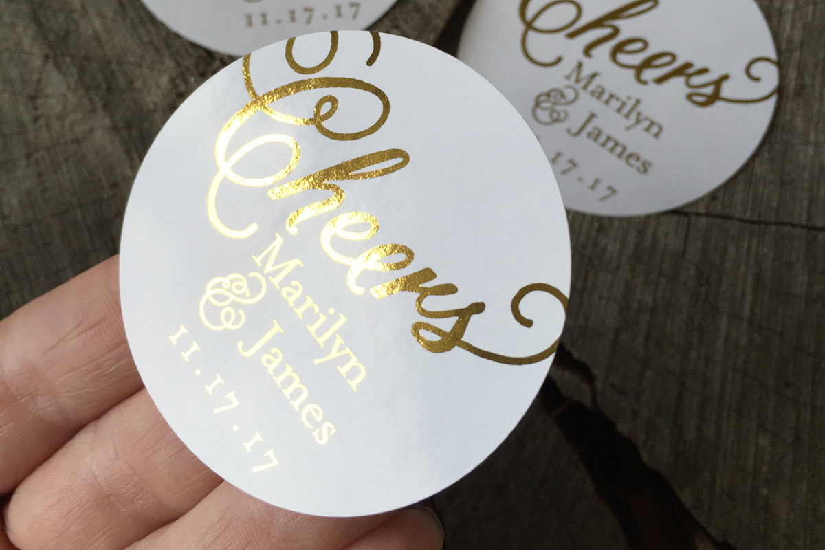 Custom Foil Stickers printing PK Custom Foil Stickers printing PK