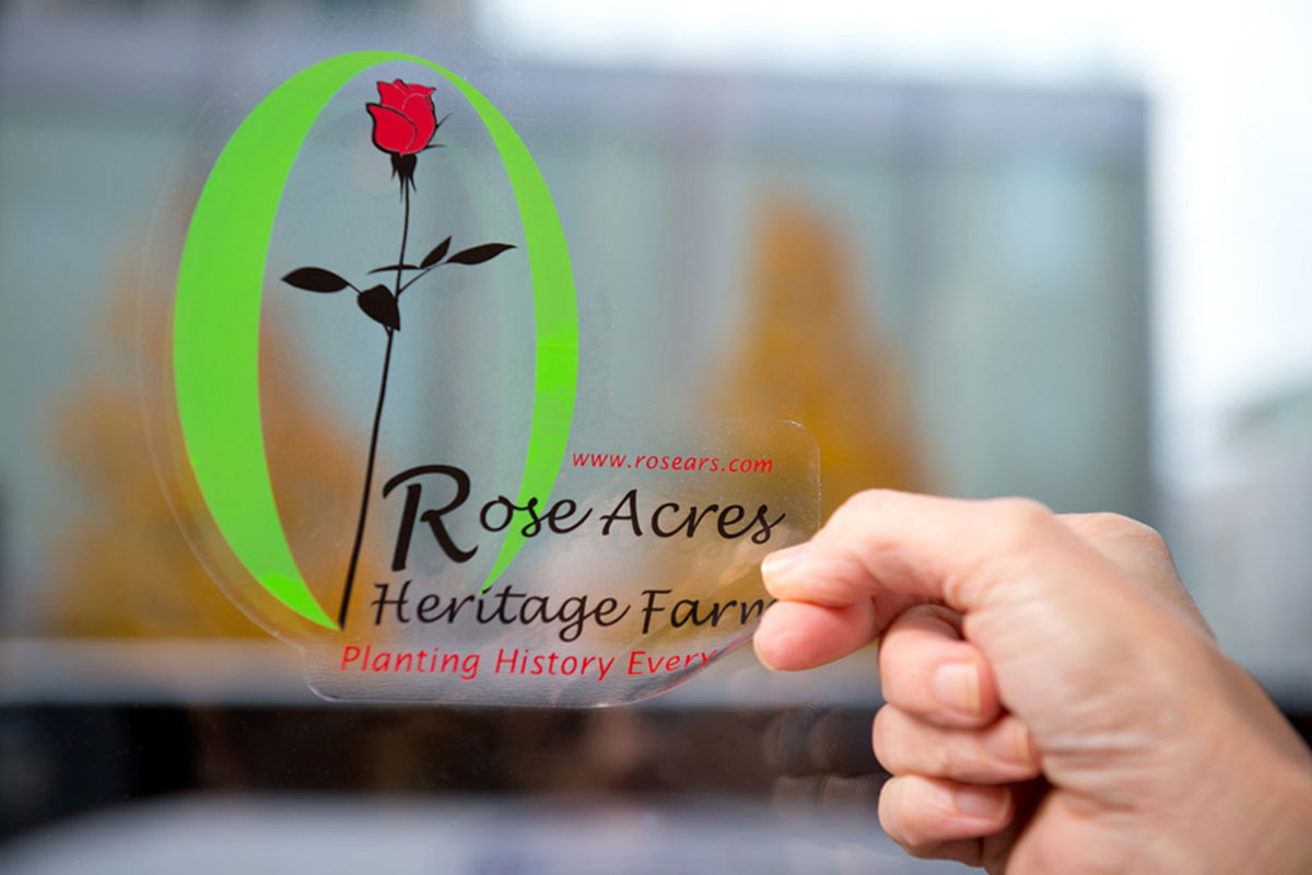 Custom Static Clings printing PK Custom Static Clings printing PK
