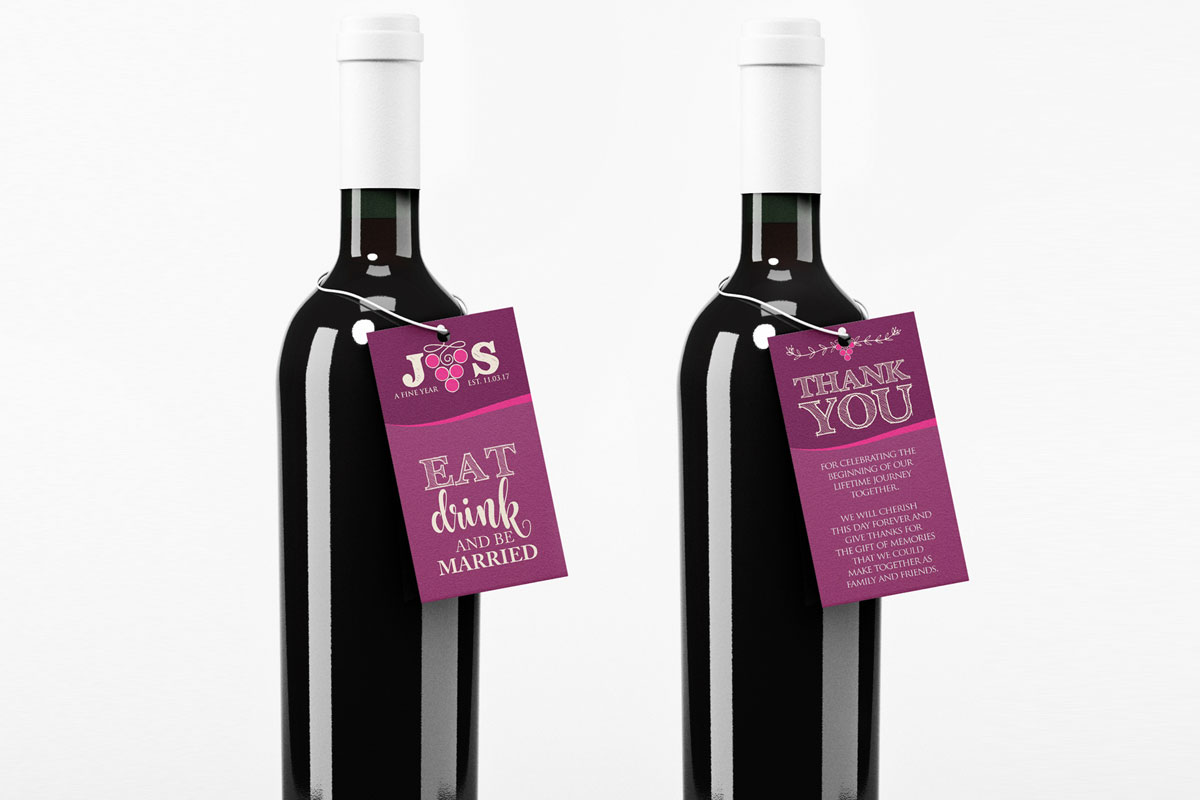 Custom Bottle Neck Tags printing PK Custom Bottle Neck Tags printing PK
